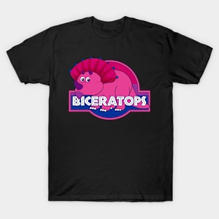 Biceratops Pride Dinosaur T-Shirt